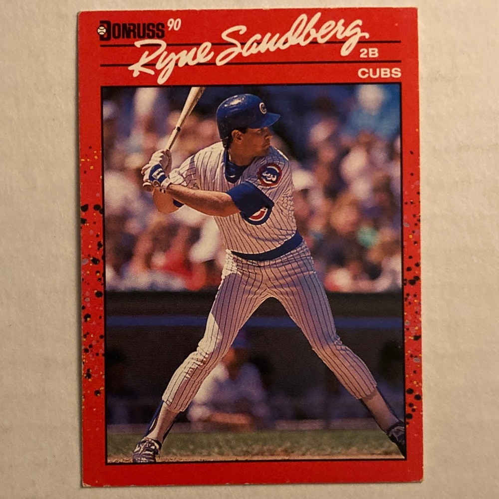 Ryne Sandberg Baseball Card - 1990 DONRUSS